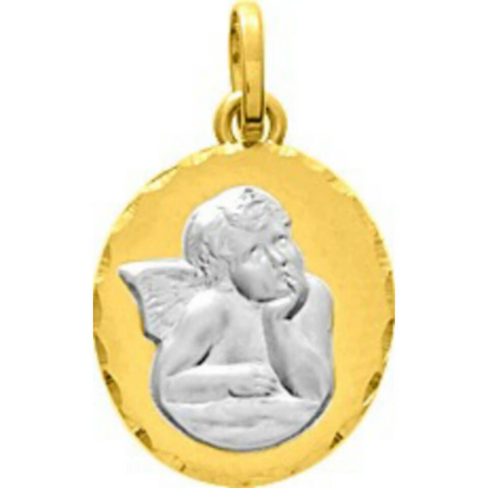 Médaille ange en or
